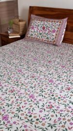 Rangoli Super King Size Cotton Bedsheet
