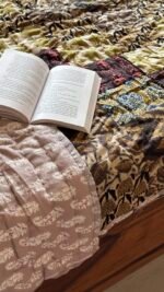 Patchwork Reversible Single Bed Quilt - Image 5