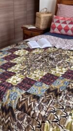 Patchwork Reversible Single Bed Quilt - Image 6