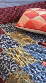Patchwork Reversible Single Bed Quilt - Image 3
