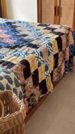 Patchwork Reversible Double Bed Quilt - Image 3