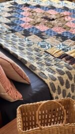 Patchwork Reversible Double Bed Quilt - Image 4