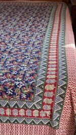 Kalamkari King Size Cotton Bedsheet - Image 4