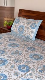 Saba King Size Cotton Bedsheet - Image 5