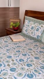 Saba King Size Cotton Bedsheet - Image 5