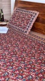 Kalamkari King Size Bedsheet - Image 5