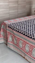 Kalamkari King Size Bedsheet - Image 5