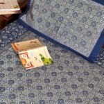 Ajrakh Block Printed King Size Bedsheet