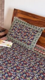 Kalamkari King Size Cotton Bedsheet - Image 3