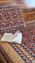 Kalamkari King Size Bedsheet - Image 3