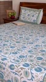 Saba King Size Cotton Bedsheet - Image 6