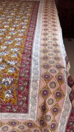 Kalamkari King Size Bedsheet - Image 4