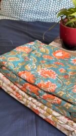 Floral Mul Cotton Dohar Single (Pair) - Image 2