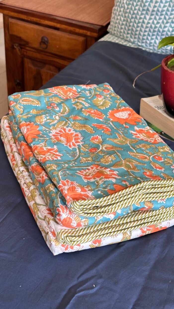 img_6432 Floral Mul Cotton Dohar Single (Pair) - Image 3