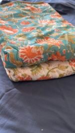 Floral Mul Cotton Dohar Single (Pair) - Image 4