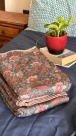 Parijaat Cotton Mul Single Dohar (Pair)