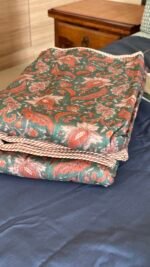 Parijaat Cotton Mul Single Dohar (Pair) - Image 4