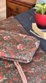 Parijaat Cotton Mul Single Dohar (Pair) - Image 6