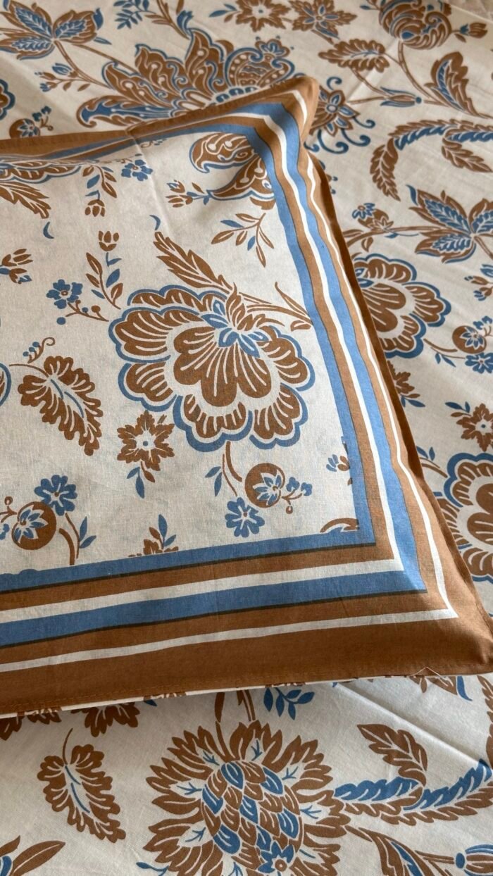 img_7224 Dua King Size Cotton Bedsheet - Image 1