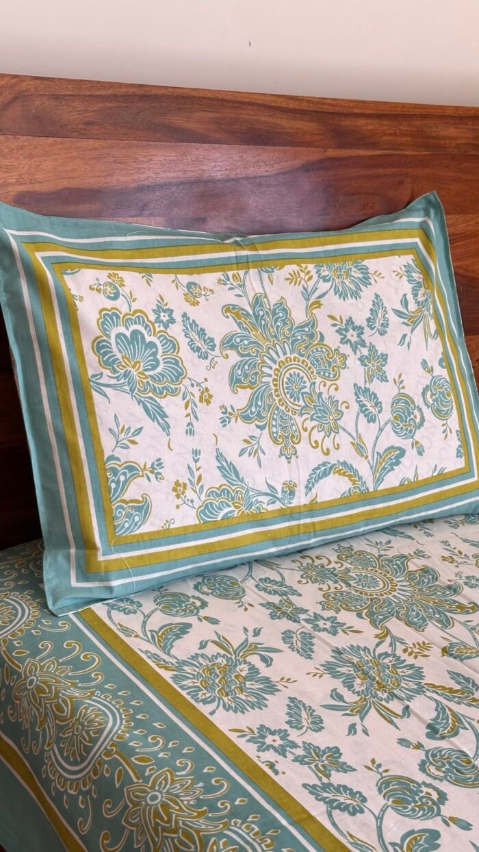 img_7226 Dua King Size Cotton Bedsheet - Image 6