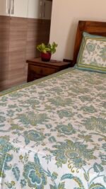 Dua King Size Cotton Bedsheet