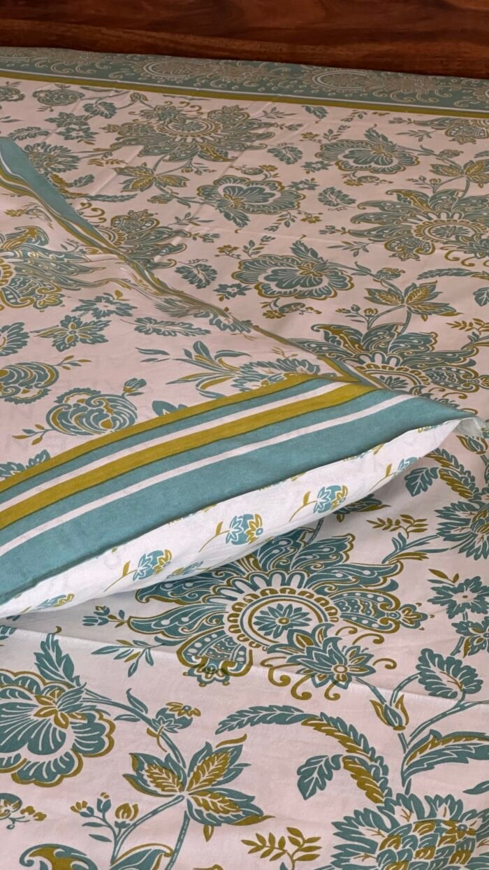 img_7231 Dua King Size Cotton Bedsheet - Image 4