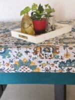 4 Seater Thick Cotton Table Cloth - Image 3