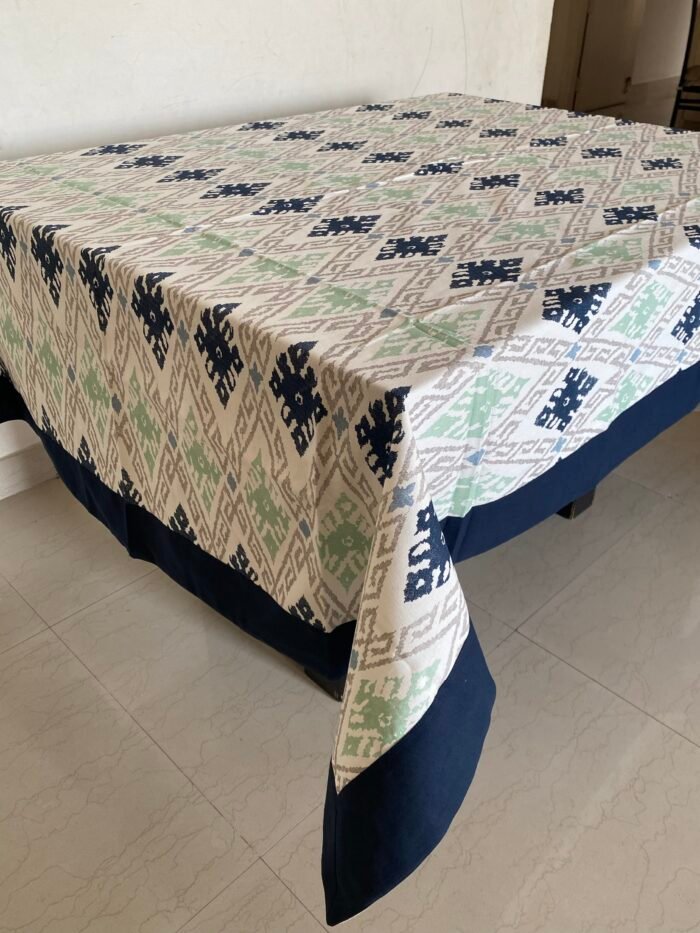 6 Seater Thick Cotton Table Cloth - Image 2
