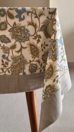 6 seater Thick Cotton Table Cloth - Image 2