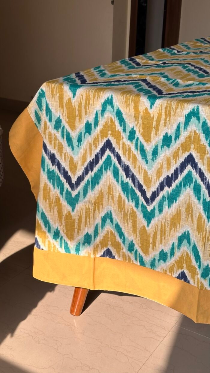 6 Seater Thick Cotton Table Cloth - Image 2