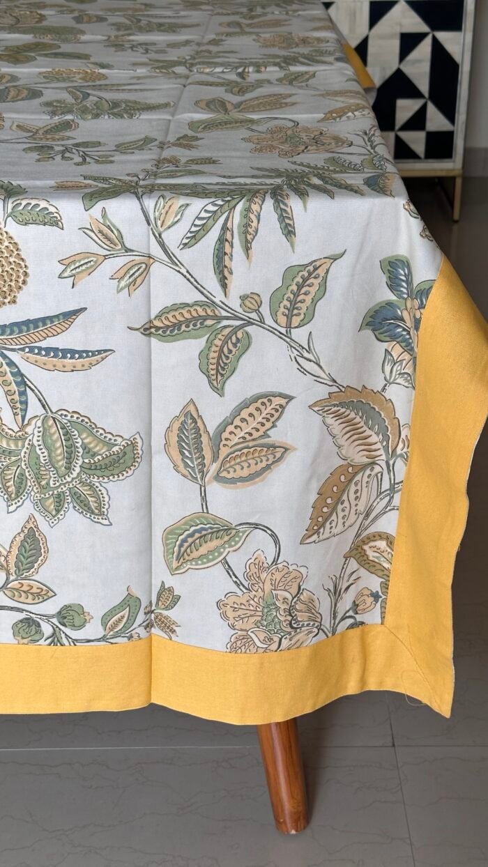 6 Seater Thick Cotton Table Cloth - Image 2