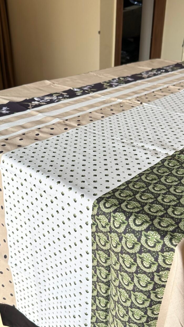6 Seater Thick Cotton Table Cloth - Image 5