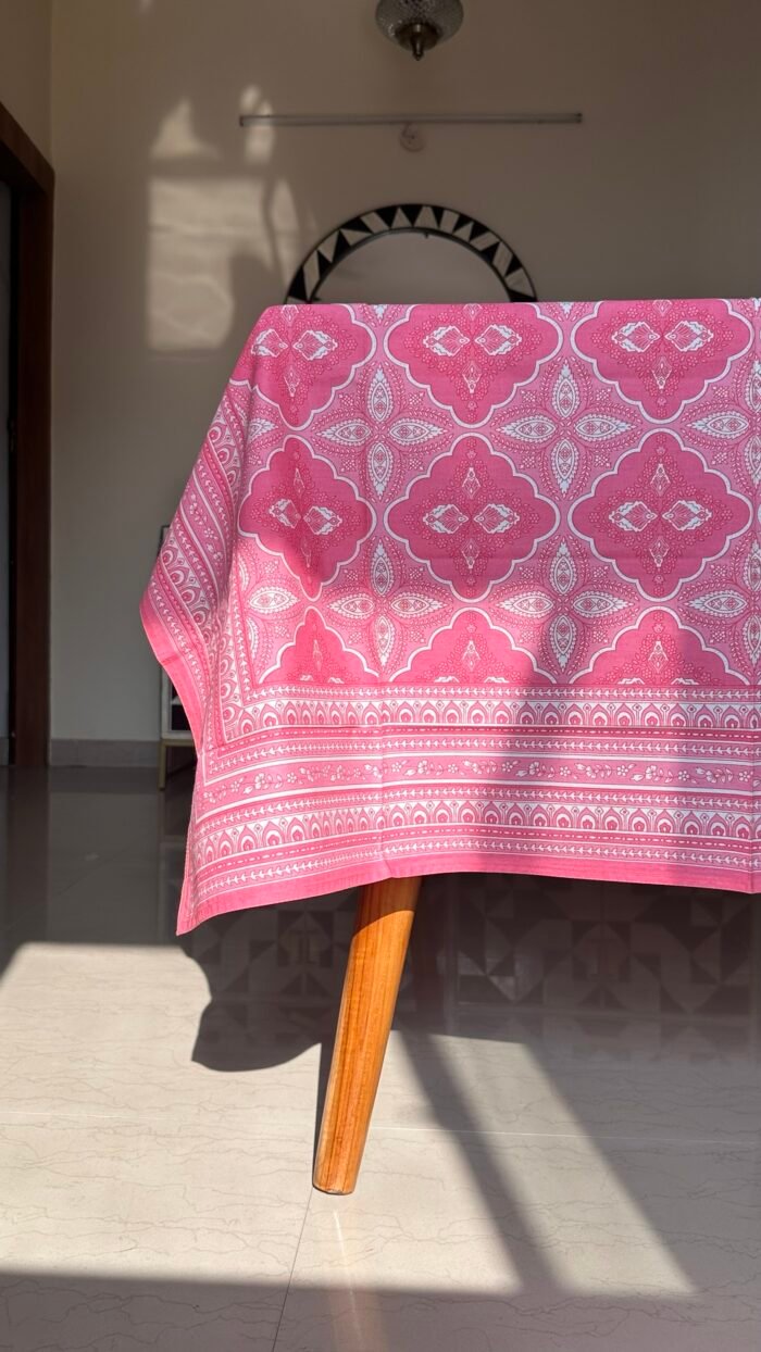 4 Seater Cotton Table Cloth - Image 2