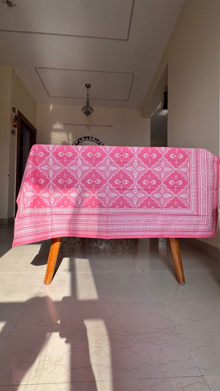 4 Seater Cotton Table Cloth - Image 3