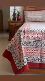 Bagru Single Bed Bedsheet - Image 3