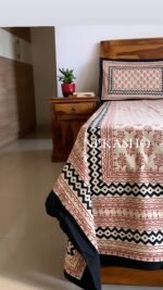 Bagru Single Bed Bedsheet