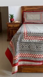 Bagru Single Bed Bedsheet - Image 2