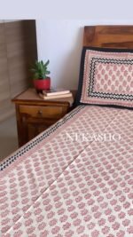 Bagru Single Bed Bedsheet - Image 4