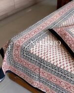 Bagru Single Bed Bedsheet - Image 4