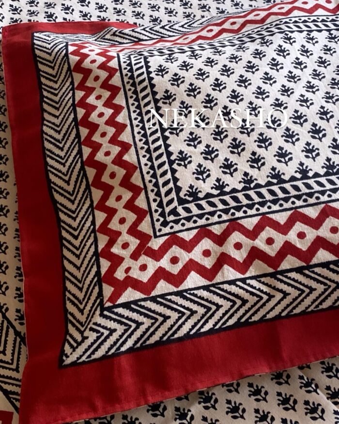 Bagru Single Bed Bedsheet - Image 4