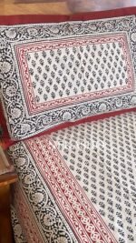 Bagru Single Bed Bedsheet