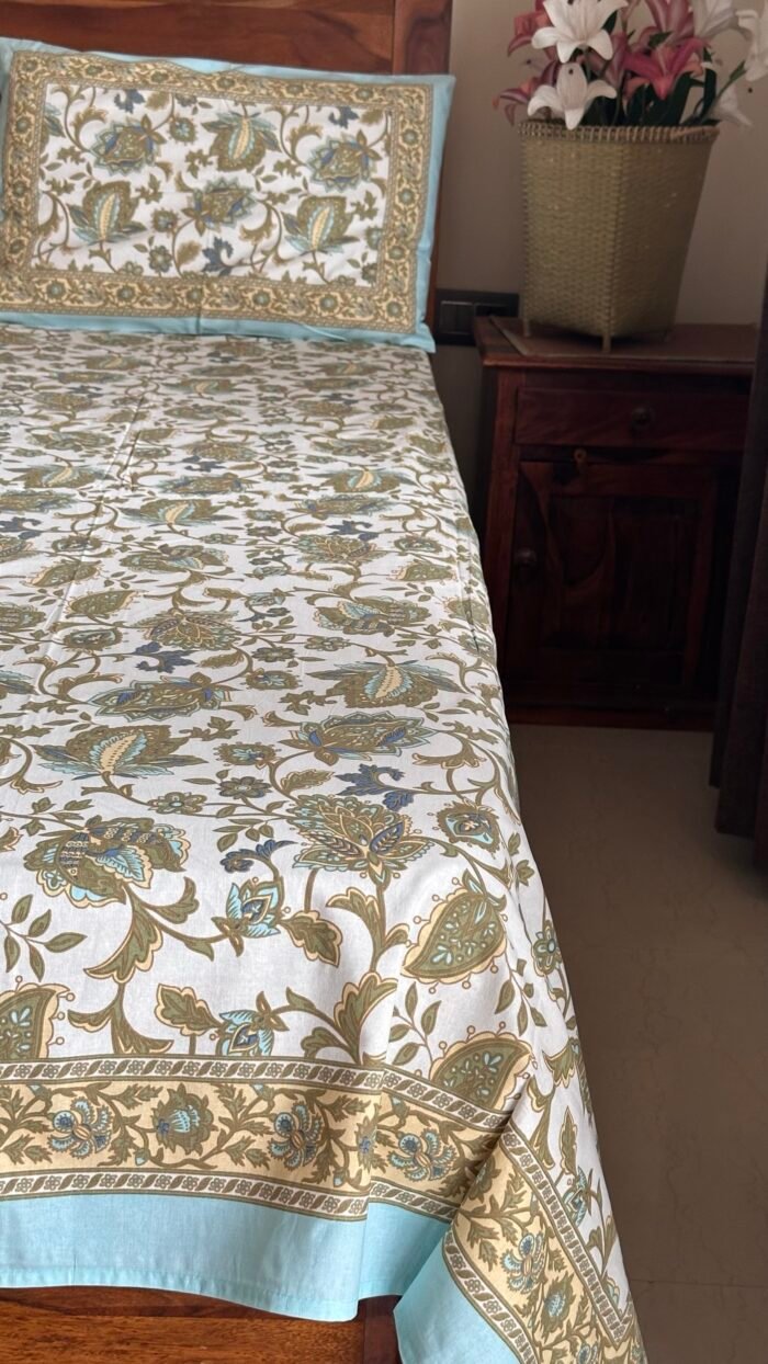 Pawan Single Bed Bedsheet - Image 2