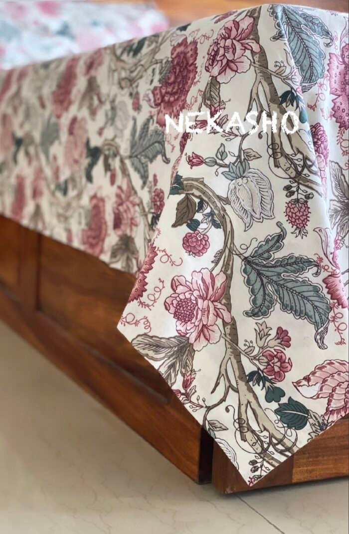 Sawan Single Bed Bedsheet - Image 2