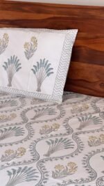 Bagh-e-Rang Premium King Size Bedsheet - Image 5