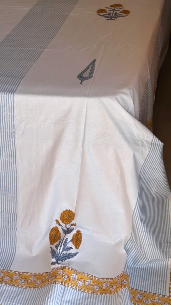 Jaipur Lines Premium King Size Bedsheet - Image 4