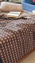 Bagru Bloom Double Mul Cotton Dohar - Image 2