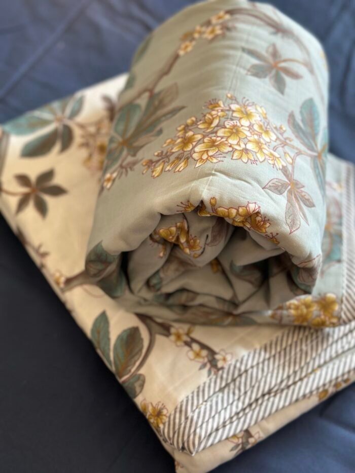 Sukoon Mul Cotton Reversible Single(pair)Dohar - Image 2