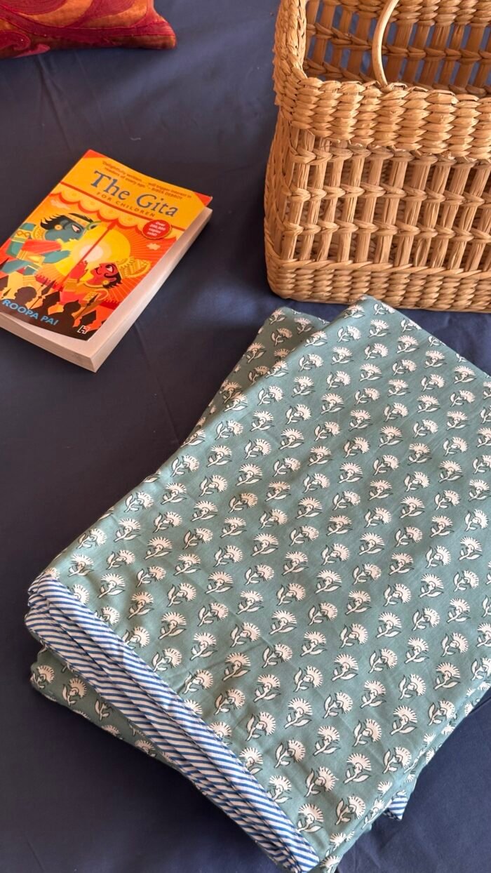 Pawan Mul Cotton Single(pair) Dohar - Image 5