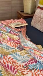 Rangvati Mul Cotton Reversible Double Dohar