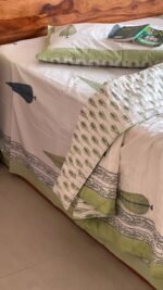 Garden Bloom Handblocked Quilt Set - Image 2